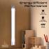 Promate Lumia 40cm LED Light with Motion Sensor, 100lm Brightness, Energy-Efficient 4W LEDs, USB-C Rechargeable 2000mAh Battery, Easy Adhesive Installation, Ideal for Under Cabinet Use, White